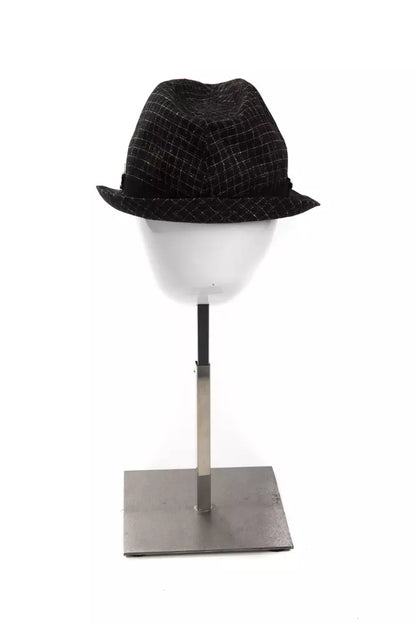 Chapeau pour femme en laine vierge noire de BYBLOS