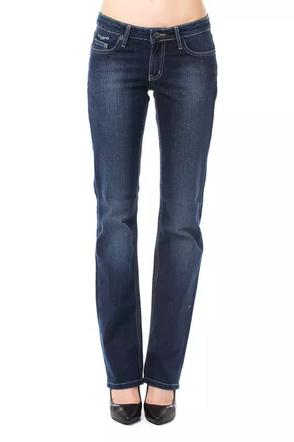 Jeans femme en coton bleu Ungaro Fever