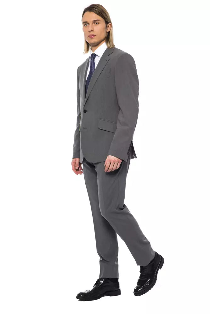 Blazer gris en laine pour homme de Billionaire Italian Couture