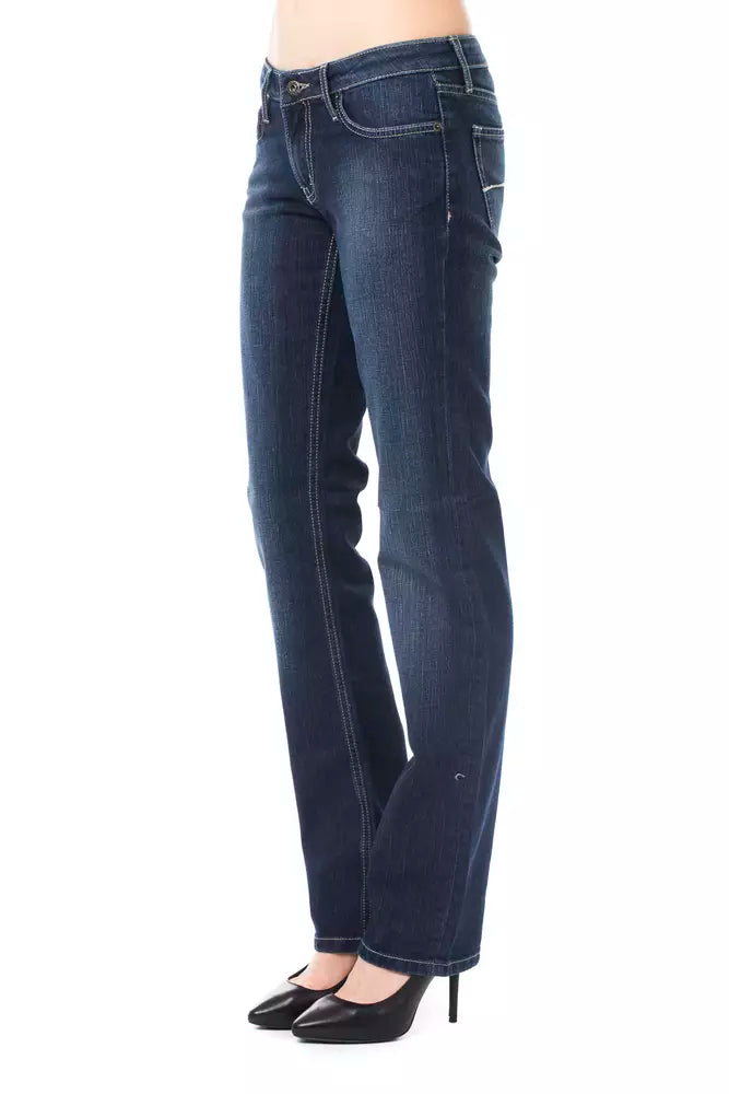 Jeans femme en coton bleu Ungaro Fever