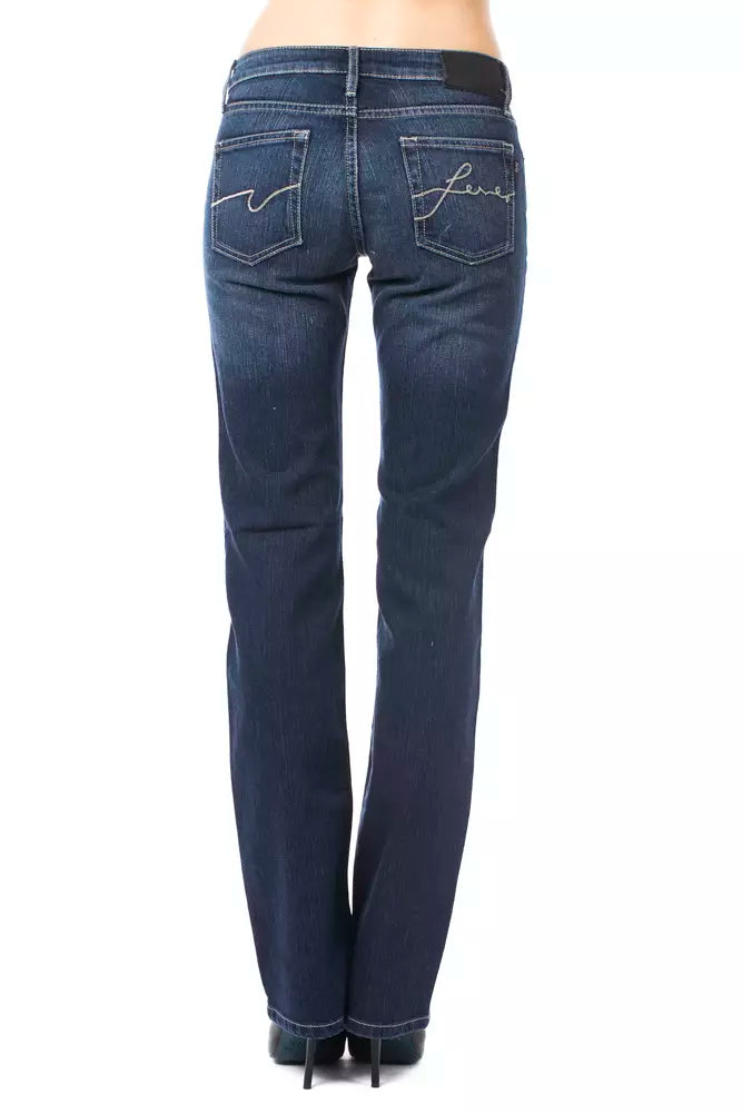 Jeans femme en coton bleu Ungaro Fever