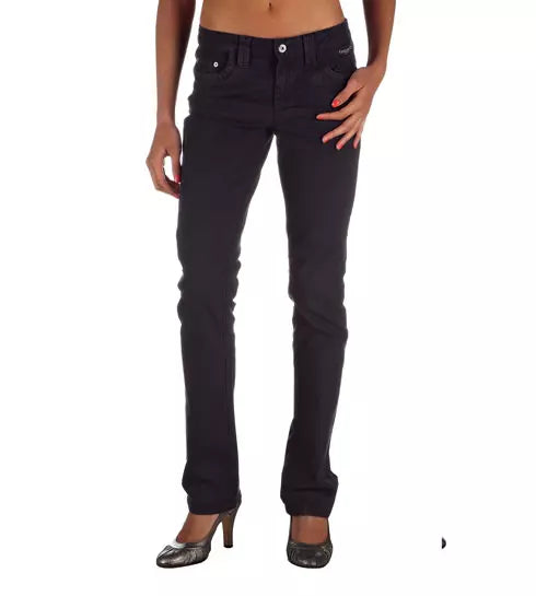 Pantalon Femme en Coton Bleu Ungaro Fever - Coupe Régulière
