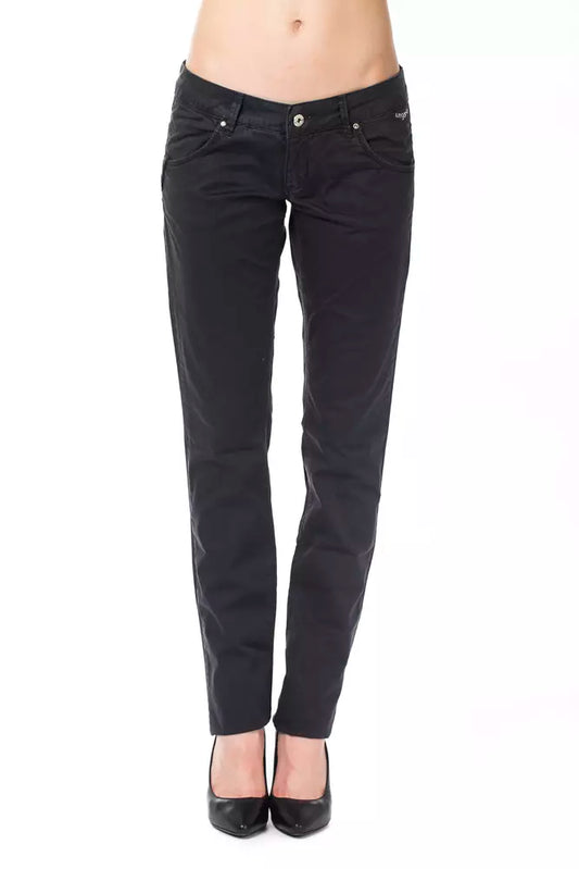 Pantalon pour femme en coton bleu Ungaro Fever