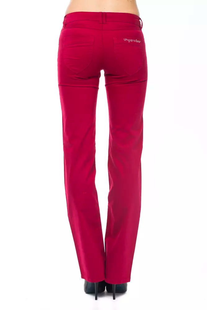 Pantalon Femme Rouge Ungaro Fever - Coupe Classique
