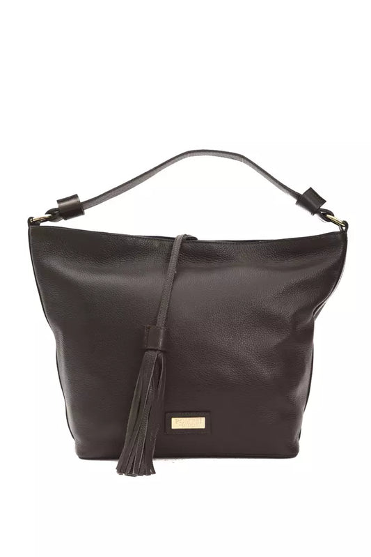 Sac à bandoulière Pompei Donatella en cuir marron pour femme