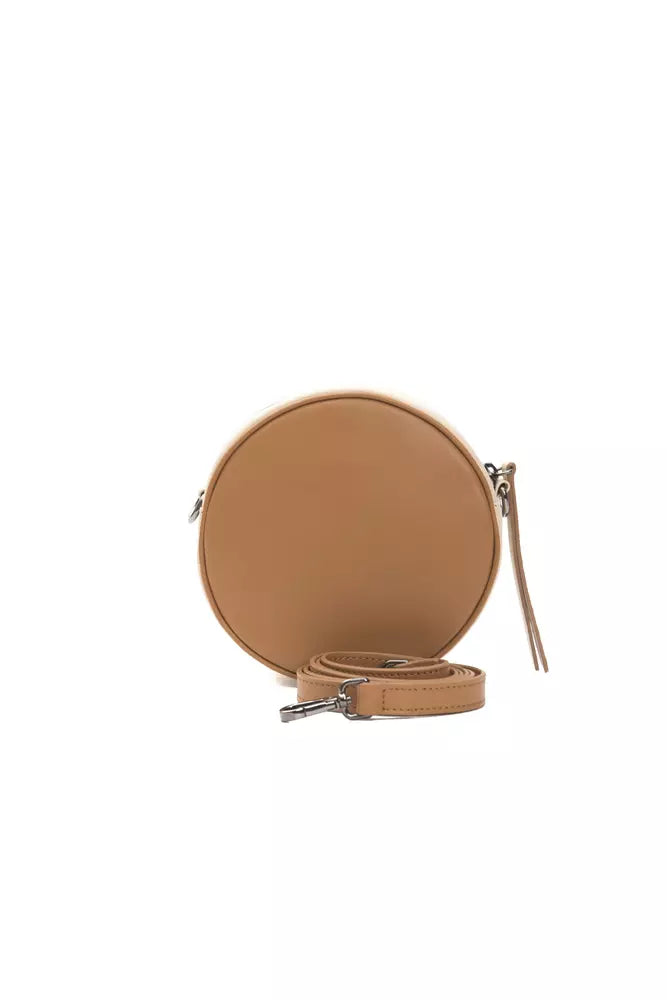 Sac bandoulière Pompei Donatella en cuir marron pour femme