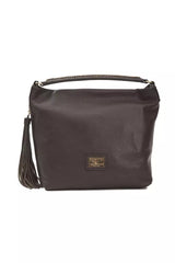 Sac à bandoulière Pompei Donatella en cuir marron pour femme