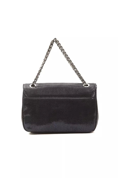 Sac bandoulière Pompei Donatella en cuir bleu pour femme