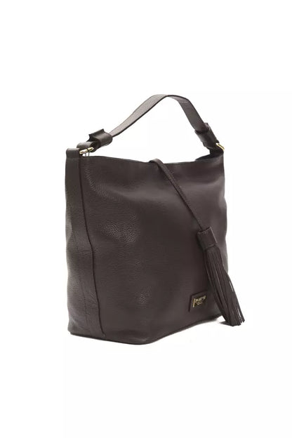 Sac à bandoulière Pompei Donatella en cuir marron pour femme