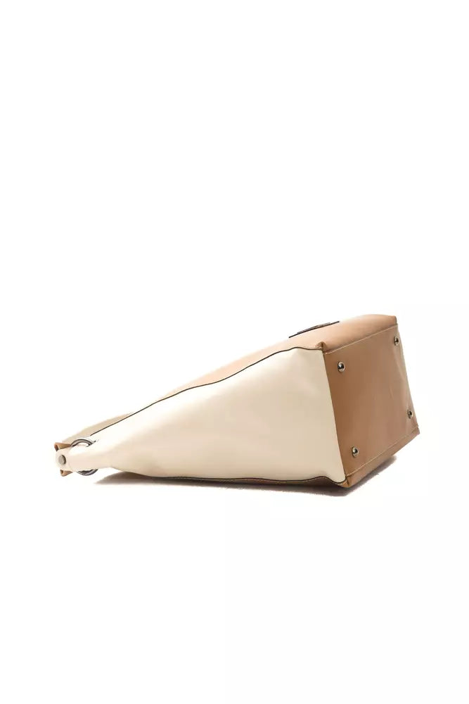 Sac à bandoulière Pompei Donatella en cuir marron pour femme