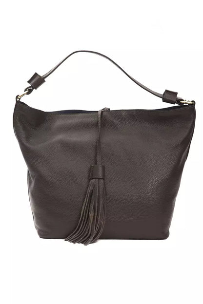 Sac à bandoulière Pompei Donatella en cuir marron pour femme
