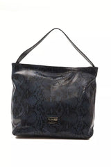 Sac à bandoulière Pompei Donatella en cuir bleu pour femme