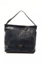 Sac à bandoulière Pompei Donatella en cuir bleu pour femme