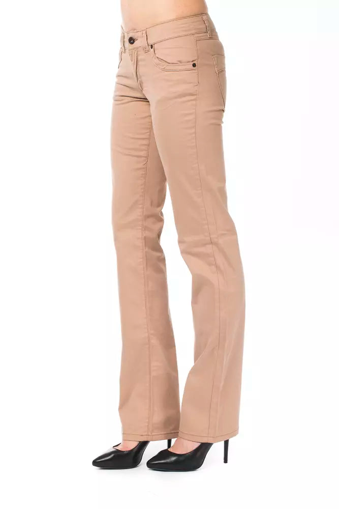 Pantalon Beige Femme Ungaro Fever - Élégance et Confort