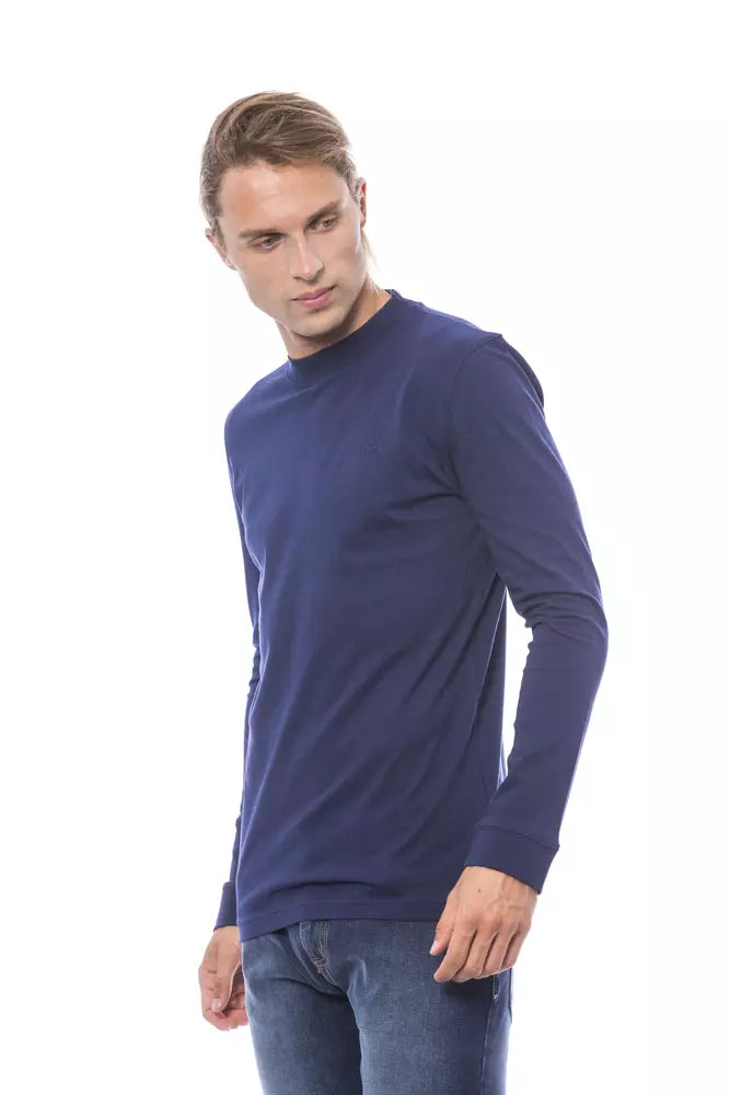 Pull en coton bleu Verri pour homme