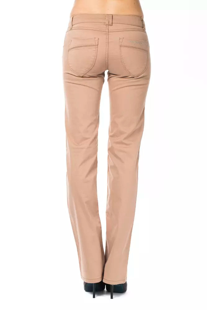 Pantalon Beige Femme Ungaro Fever - Élégance et Confort
