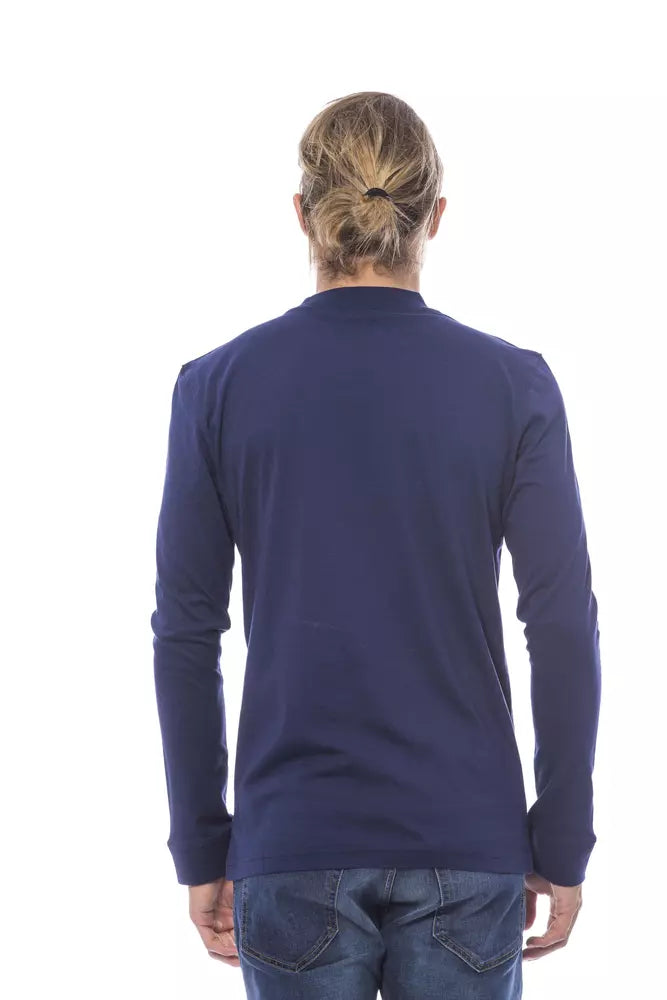 Pull en coton bleu Verri pour homme