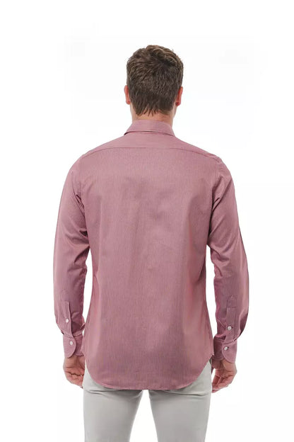 Chemise homme en coton rouge de Bagutta