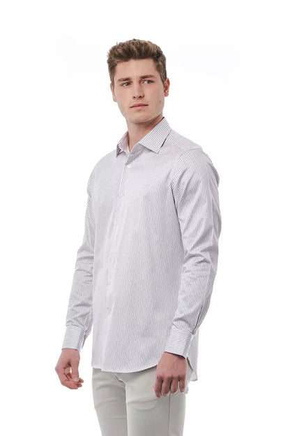 Chemise homme en coton blanc de Bagutta