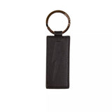 Porte-clés homme en cuir noir Neil Barrett