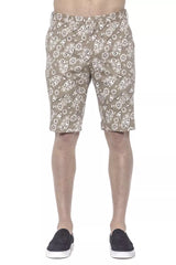 Short bermuda en coton beige pour homme de PT Torino