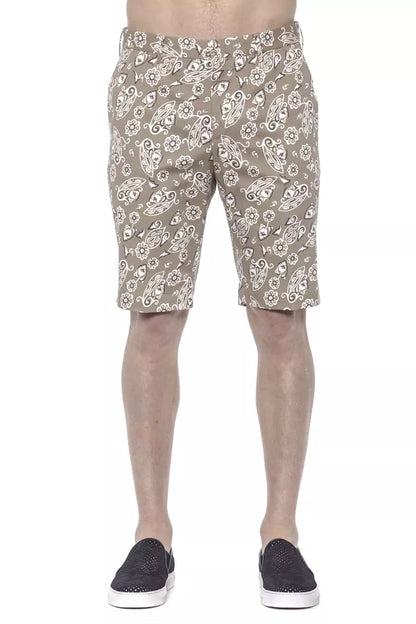 Short bermuda en coton beige pour homme de PT Torino