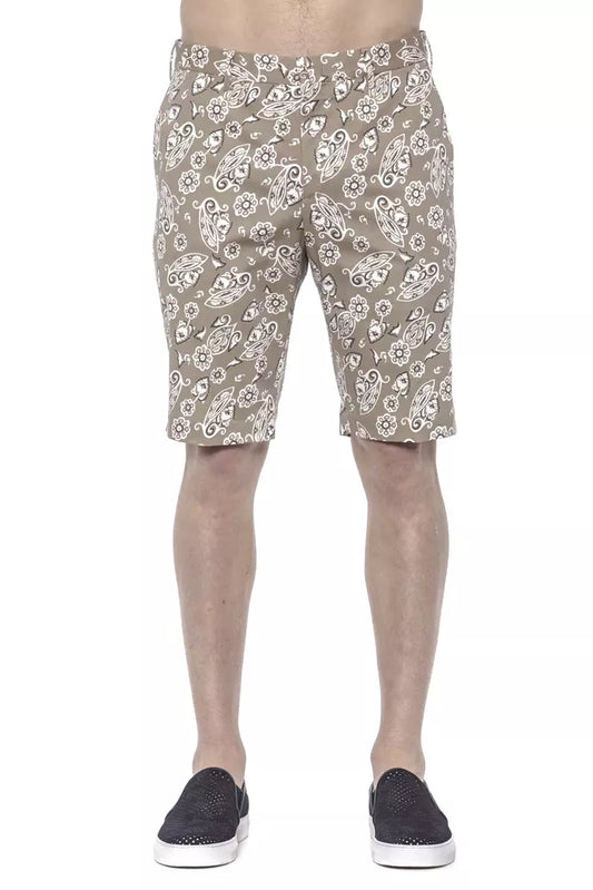 Short bermuda en coton beige pour homme de PT Torino