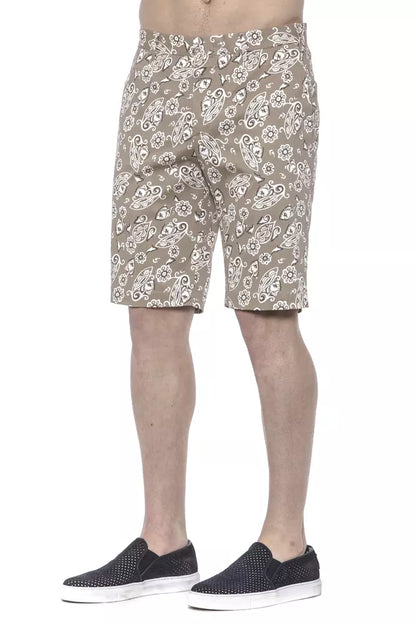 Short bermuda en coton beige pour homme de PT Torino