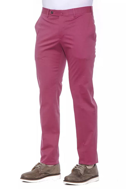 Pantalon homme en coton fuchsia de PT Torino