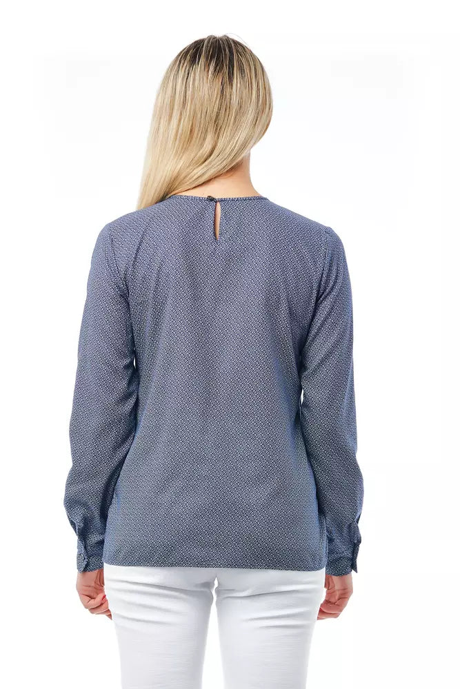 Chemise en coton bleu pour femme de Bagutta