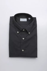 Chemise homme en coton gris Robert Friedman