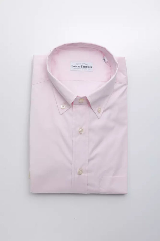 Chemise homme en coton multicolore de Robert Friedman