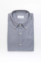 Chemise homme en coton bleu de Robert Friedman