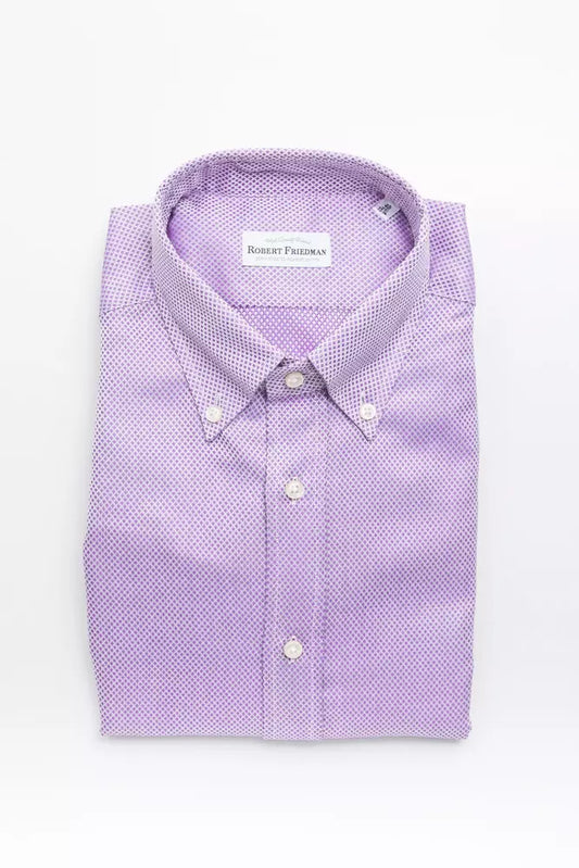 Chemise homme en coton multicolore de Robert Friedman