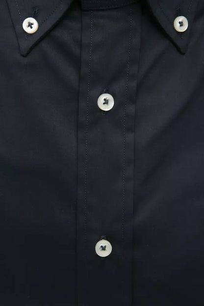 Chemise en coton noir pour homme de Robert Friedman