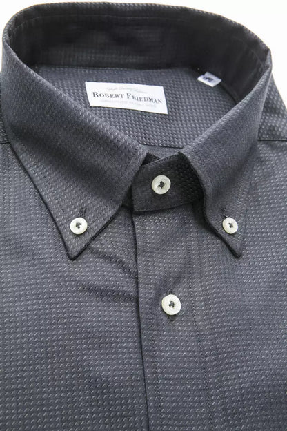 Chemise homme en coton vert de Robert Friedman