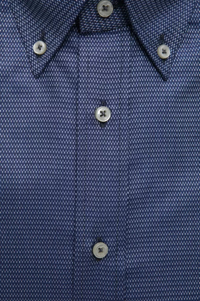 Chemise homme en coton bleu de Robert Friedman