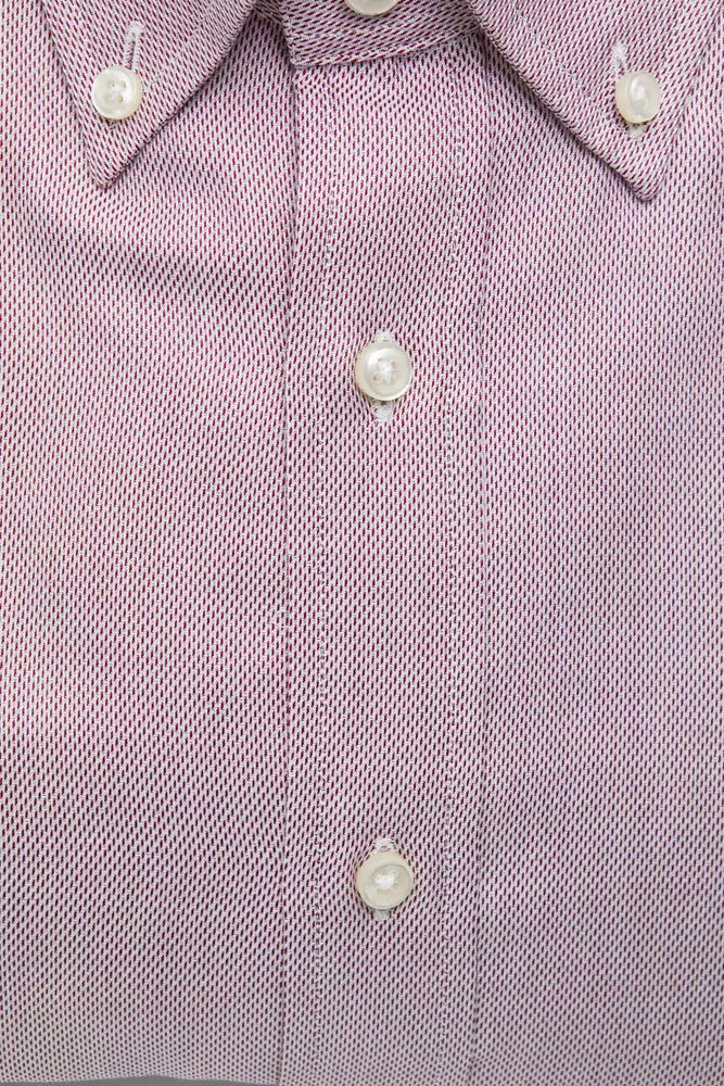 Chemise homme en coton rouge Robert Friedman