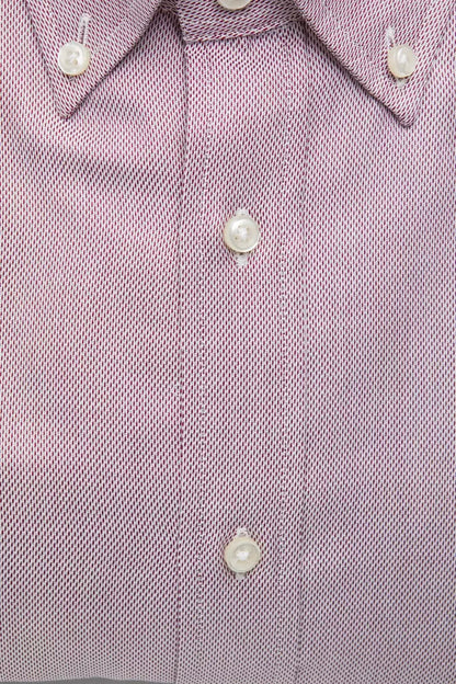 Chemise homme en coton rouge Robert Friedman