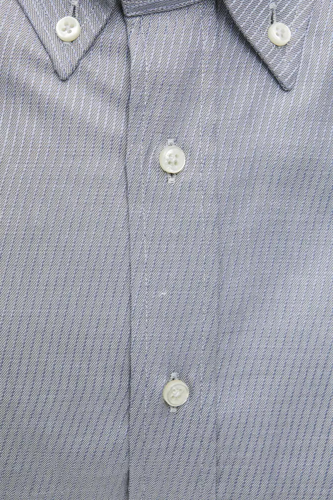 Chemise homme en coton beige Robert Friedman
