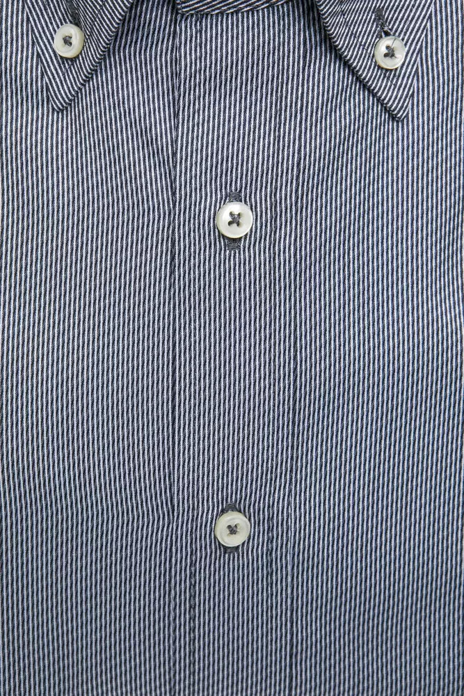 Chemise homme en coton bleu de Robert Friedman