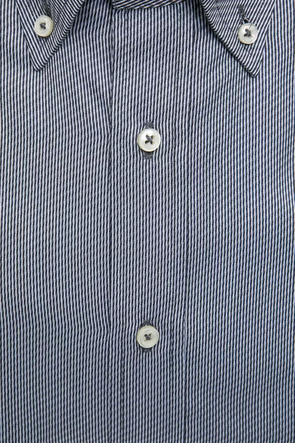 Chemise homme en coton bleu de Robert Friedman