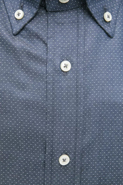 Chemise homme en coton bleu de Robert Friedman