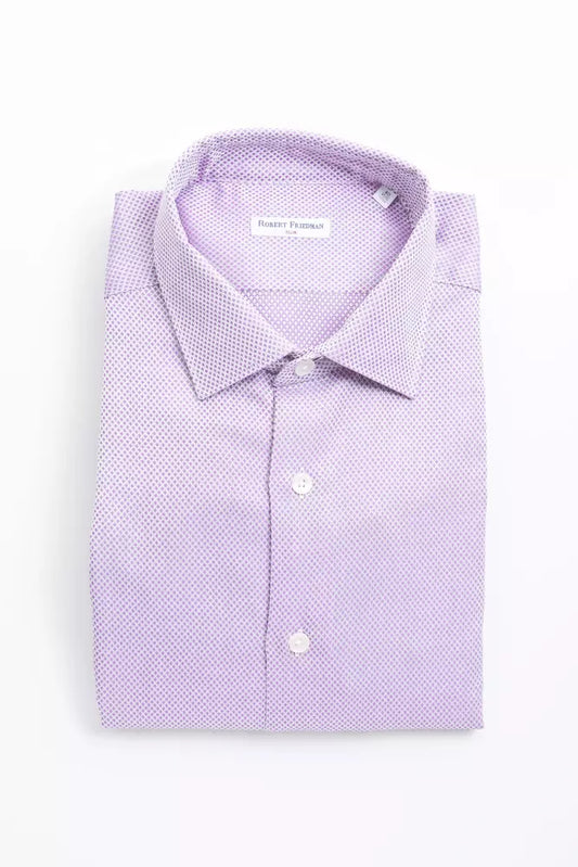 Chemise homme en coton multicolore de Robert Friedman