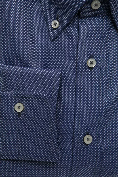 Chemise homme en coton bleu de Robert Friedman