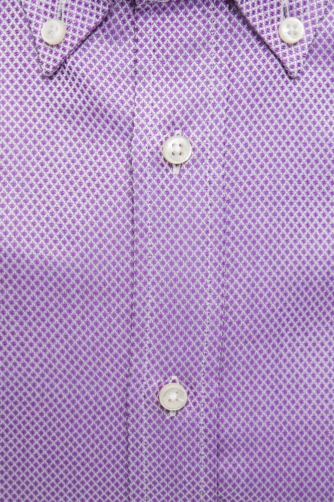 Chemise homme en coton multicolore de Robert Friedman