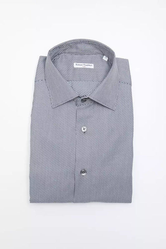 Chemise homme en coton bleu de Robert Friedman