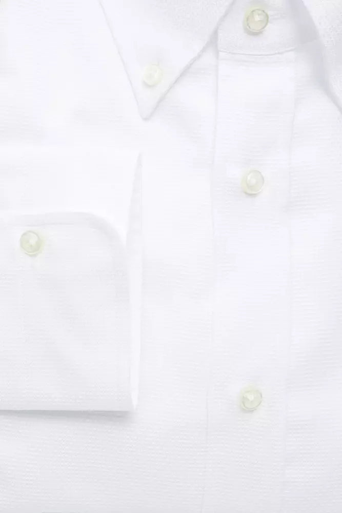 Chemise homme en coton blanc de Robert Friedman