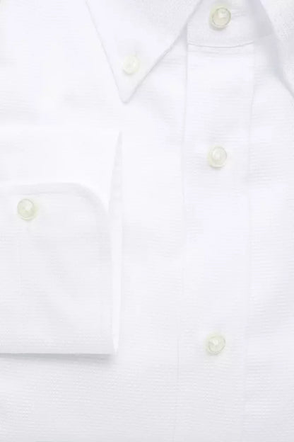 Chemise homme en coton blanc de Robert Friedman