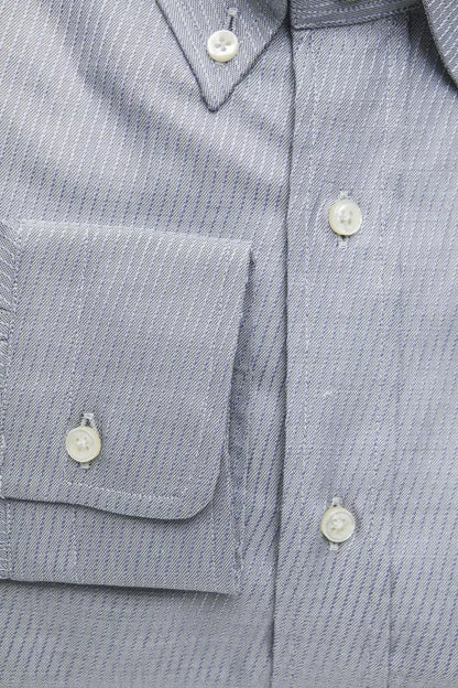 Chemise homme en coton beige Robert Friedman
